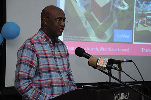 Hon. Adan Mohamed, Cabinet Secretary, Ministry of Industrialization & Enterprise Development, Launching the RDS and Website